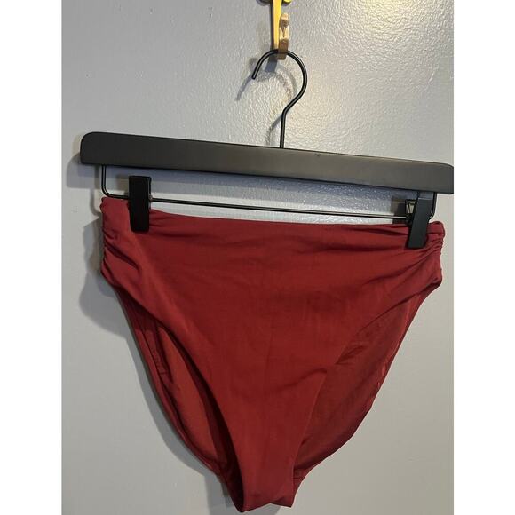 NWT Robin Piccone Ruched Bikini Bottom - Women's Size Small - Picture 3 of 7